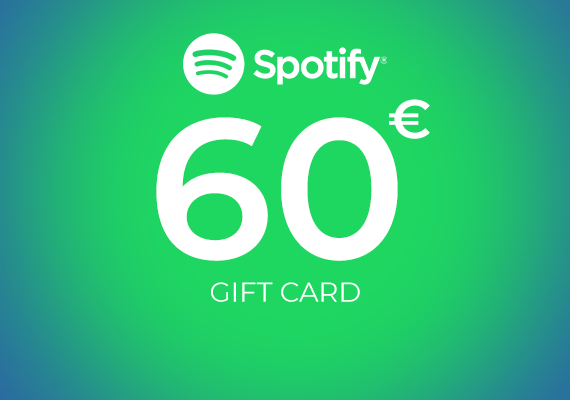 Spotify Gift Card 60 EUR Key - IRELAND